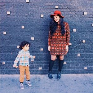 H&M LONG SLEEVE DRESS